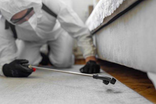 Professional Mosquito Control technician working in Devola, OH